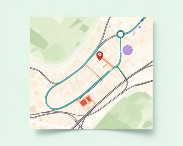 Stilisierte Kartenansicht von Wohlen im Aargau mit markierter Wohlerstrasse und Bahnhof